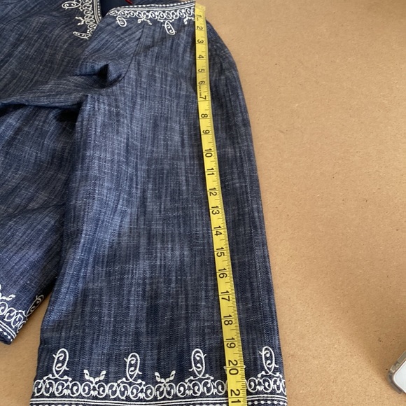 Oscar Blue with White Embroidered Jacket. Size 14 - Picture 13 of 14